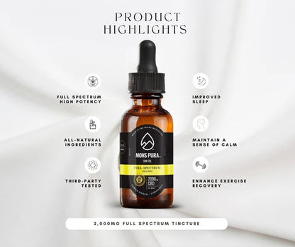 Full Spectrum 2,000mg Tincture